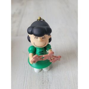 Lucy Snoopy gingerbread man ornament Xmas decor